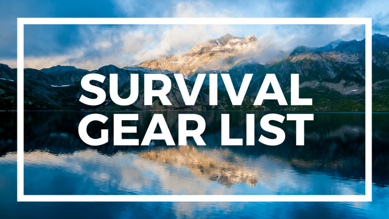 survival gear list